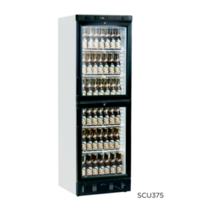 Armario Expositor Refrigerado 372 Litros con 2 medias puertas SCU2375