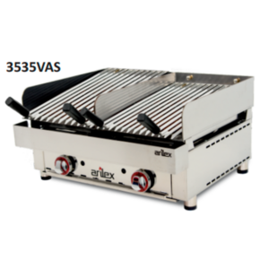 Parrillas a gas Vasca con piedra volcánica 3535VAS
