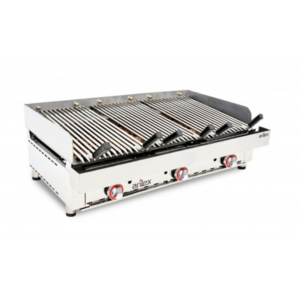 Parrillas a gas Vasca con piedra volcánica 130VAS