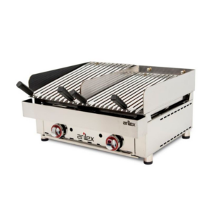 Parrillas a gas Vasca con piedra volcánica 3570VAS