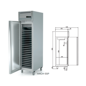 Armario Refrigerado de Pastelería