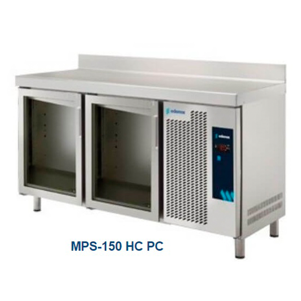 Mesa refrigerada Snack con puerta de cristal - MPS-150HC PC