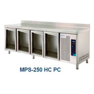 Mesa refrigerada Snack con puerta de cristal  - MPS-250HC PC