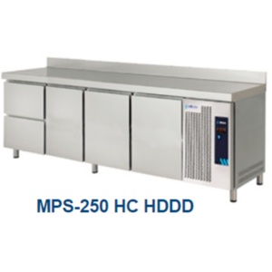 Mesa refrigerada con cajones MPS-250HC HDDD