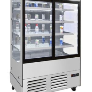 ARMARIO BEBIDAS PUERTA CRISTAL DOBLE  1000X610X1910mm