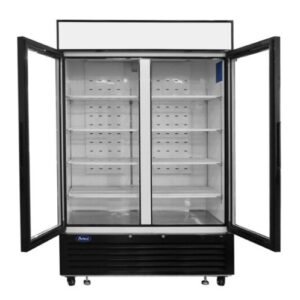 ARMARIO REFRIGERACION 2 PUERTAS CRISTAL ECO  1382×805×1987mm