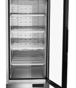 ARMARIO REFRIGERACION PUERTA CRISTAL EN ACERO INOX  685×805×1987mm