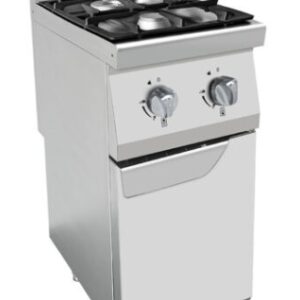 COCINA 2 FUEGOS CON MUEBLE ECONOMICA FUEGOS 7KW+7KW    400×700×1080,5mm