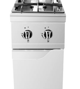 COCINA 2 FUEGOS CON MUEBLE ECONOMICA FUEGOS 7KW+3.5KW    400×700×1080,5mm