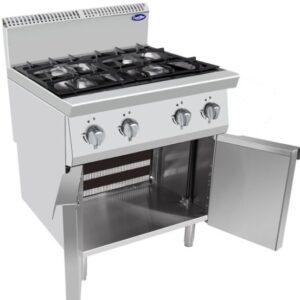COCINA 4 FUEGOS CON MUEBLE ECONOMICA FUEGOS 7KW+7KW+7KW+7KW   800×700×1080,5mm