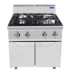 COCINA 4 FUEGOS CON MUEBLE ECONOMICA FUEGOS 7KW+7KW+3.5KW+3.5KW   800×700×1080,5mm