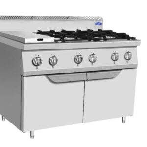 COCINA 6 FUEGOS CON MUEBLE ECONOMICA FUEGOS 7KW+7KW+7KW+3.5KW+3.5KW+3.5KW   1200×700×1080,5mm