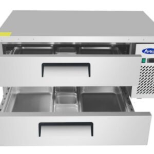 MESA BAJA REFRIGERACION PARA ELEMENTOS DE COCCION 1230x815x514mm