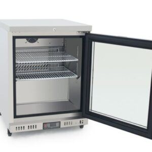 ARMARIO REFRIGERACION MINI PUERTA CRISTAL  605×635×825mm