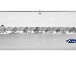 VITRINA INGREDIENTES REFRIGERADA 8 CUBETAS   1805×395×465mm