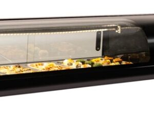 VITRINA SUSHI 5 BANDEJAS 5×GN1/3 (20 mm) 1336X430X310mm