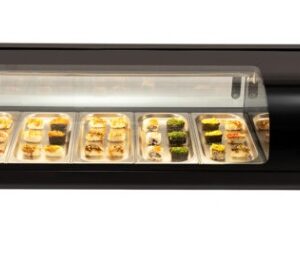 VITRINA SUSHI 6 BANDEJAS 6×GN1/3 (20 mm) 1514x430x310mm